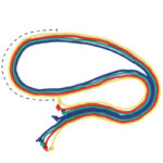 Gymnastic Skipping Rope-Reinforced Centre