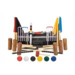 6 PLAYER GARDEN  CROQUET SET