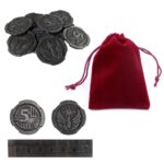SILVER PLAYING FINISHED COINS - 25 PC SET