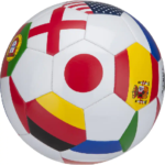 Leather Soccer Flag Ball