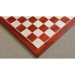 Wooden Chess Board Blood  Red Bud Rose  Wood 23" - 60 mm