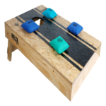 CORNHOLE RECYCLE WOOD EDGER PARTICLE BOX- Two 36" L x 24" W x 8" H