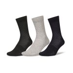 All Day Basic , Full Calf Socks (Pack Of 3) NV 04