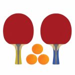 Table Tennis Racket & Ball 02