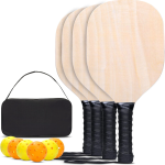 Pickleball Wooden Set