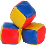 Multi colour Cube bean bag