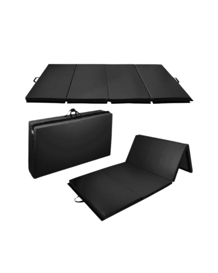 Folding exercise mat