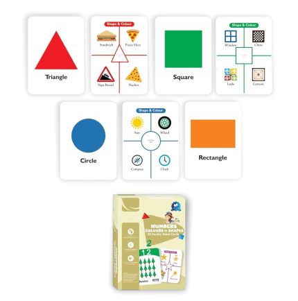 Flash Cards (Number and Colours Shapes)