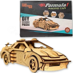 3D Puzzle Wooden Racing Car