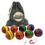 Hardwood Bocce Set