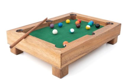 Miniature Billiards Table Set
