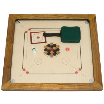 WOODEN CARROM BOARD